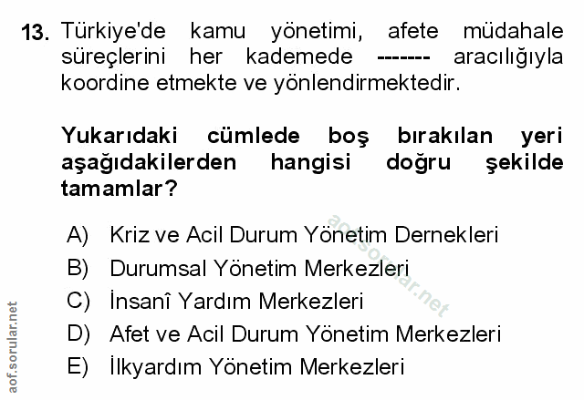 Soru 13