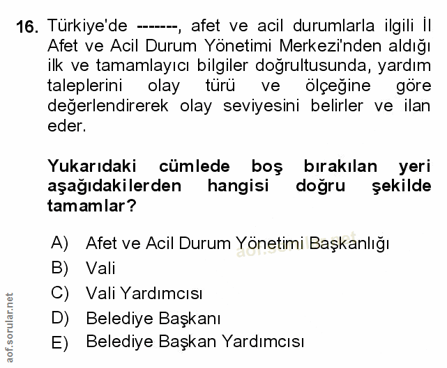 Soru 16