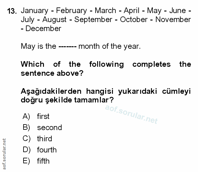 Soru 13