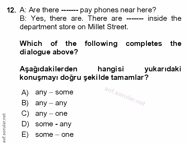 Soru 12