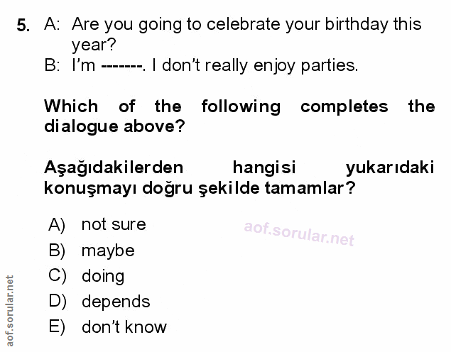 Soru 5