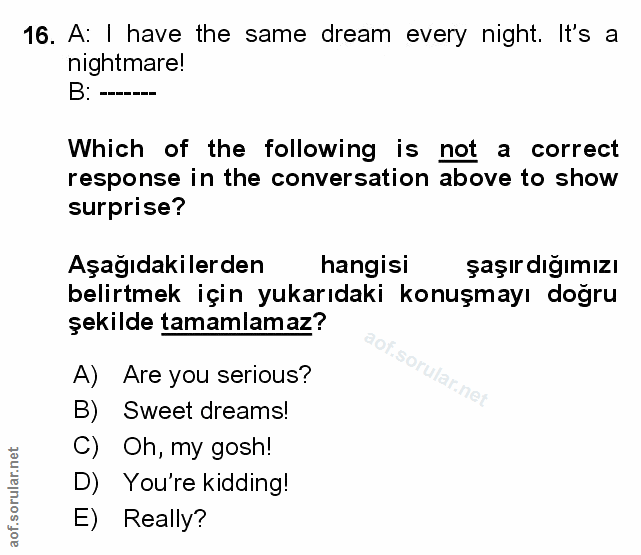 Soru 16