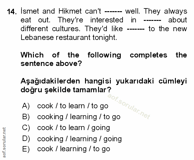 Soru 14
