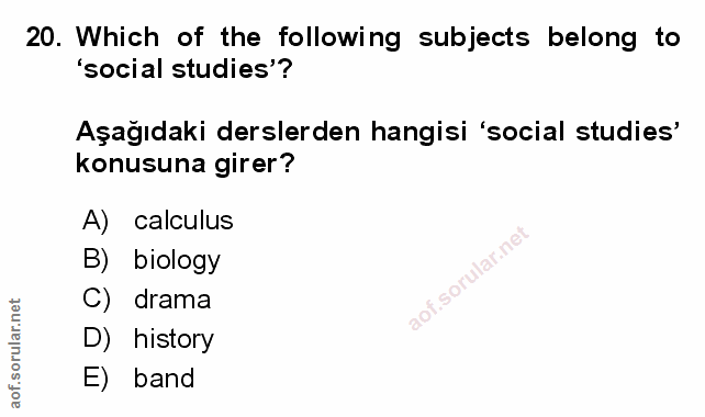 Soru 20