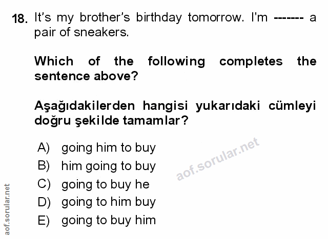 Soru 18