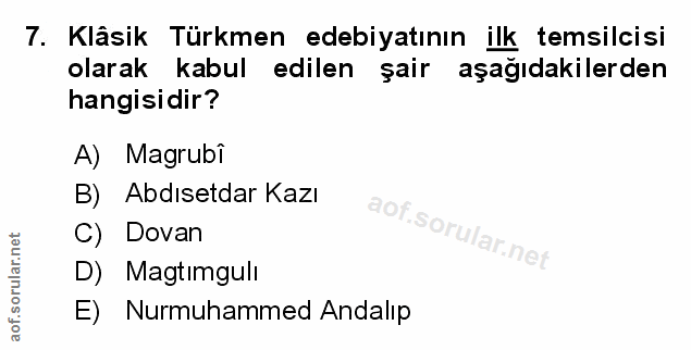 Soru 7