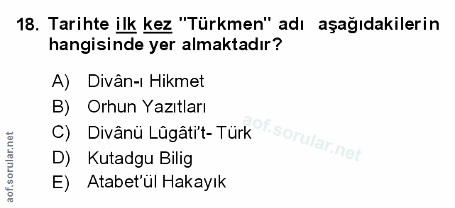 Soru 18