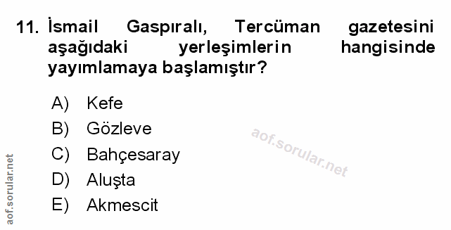 Soru 11