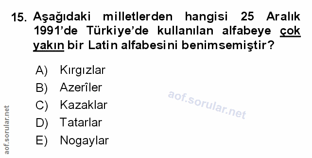 Soru 15