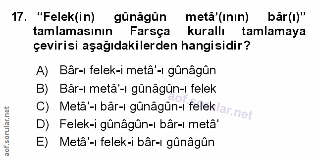 Soru 17