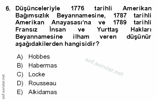 Soru 6