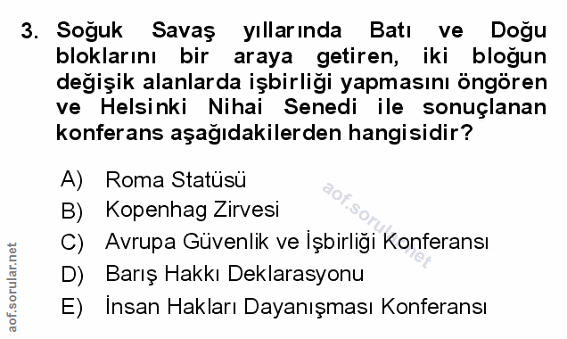 Soru 3