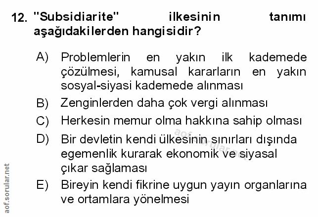Soru 12