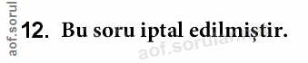 Soru 12