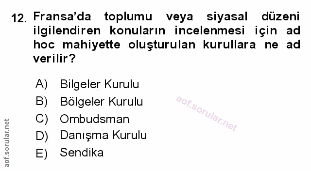Soru 12