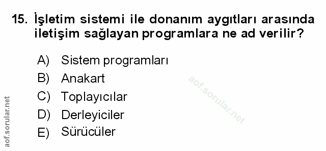 Soru 15