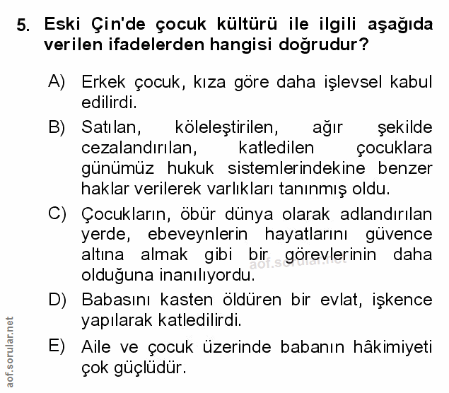 Soru 5