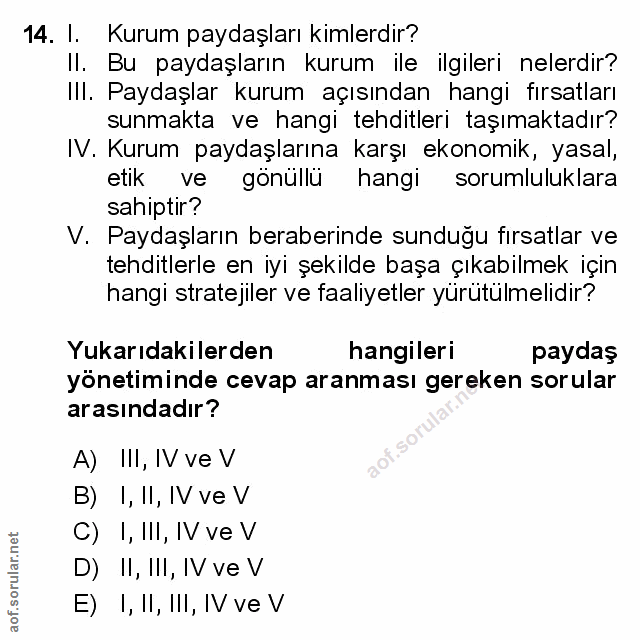 Soru 14