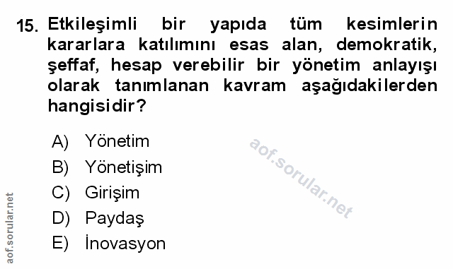 Soru 15