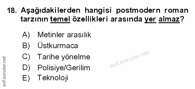 Soru 18