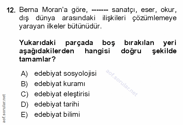 Soru 12