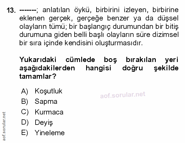 Soru 13