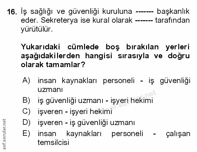 Soru 16
