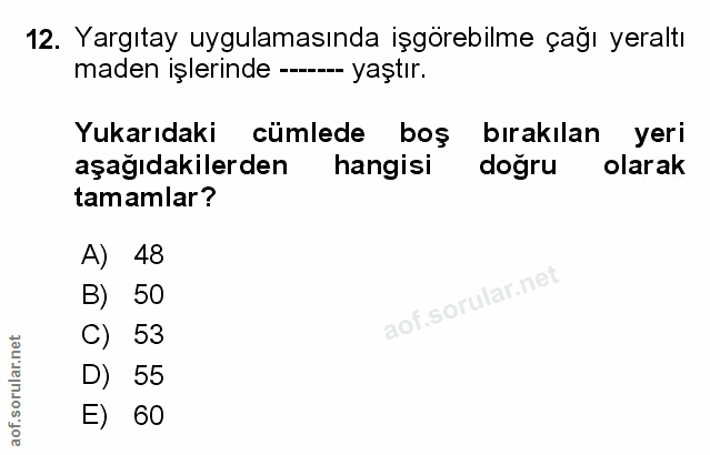 Soru 12