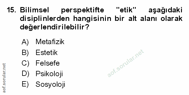 Soru 15
