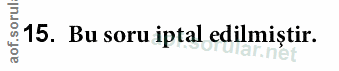 Soru 15