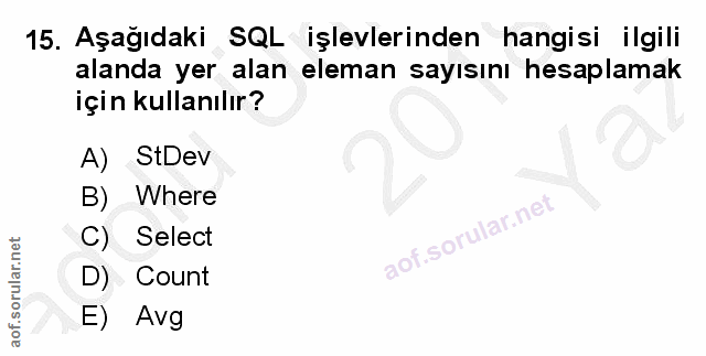 Soru 15