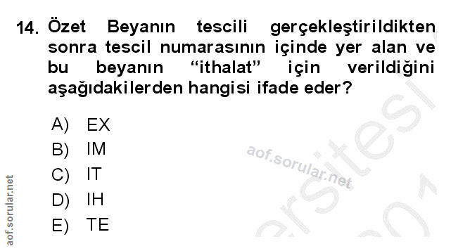 Soru 14