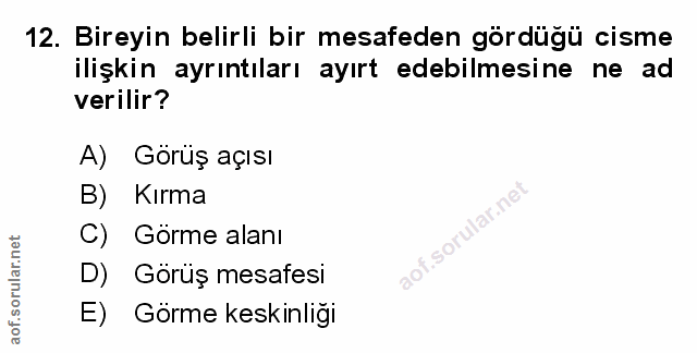 Soru 12