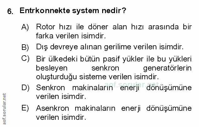 Soru 6