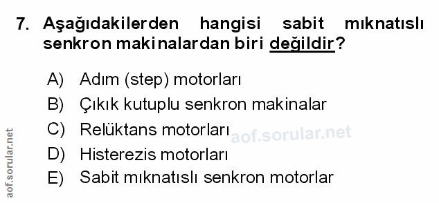 Soru 7