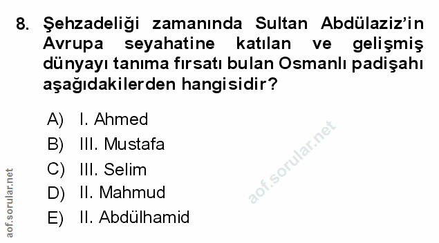 Soru 8