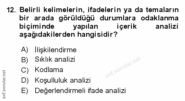 Soru 12