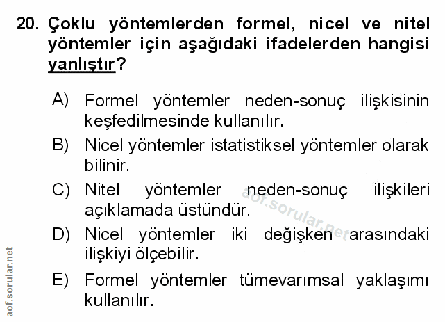 Soru 20