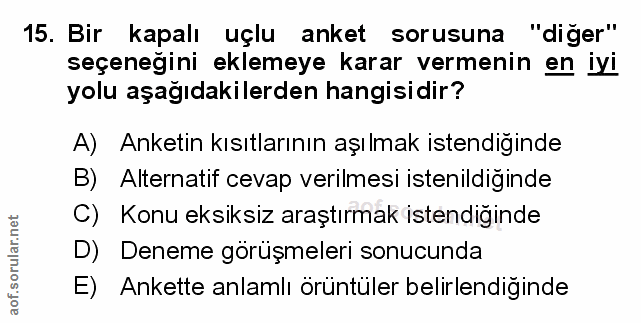 Soru 15