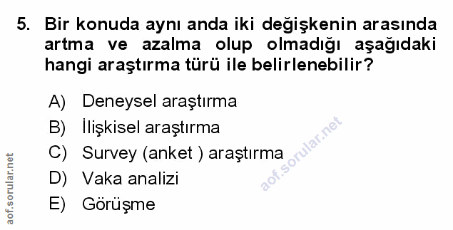 Soru 5