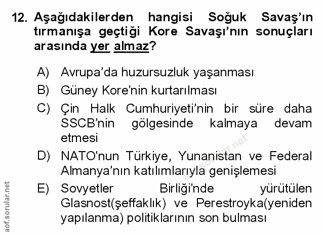 Soru 12