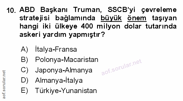 Soru 10