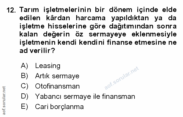 Soru 12