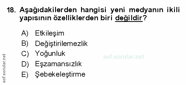 Soru 18