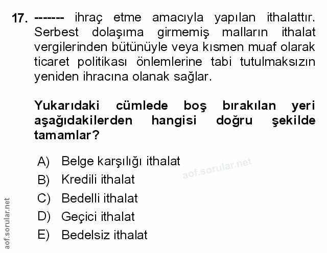 Soru 17