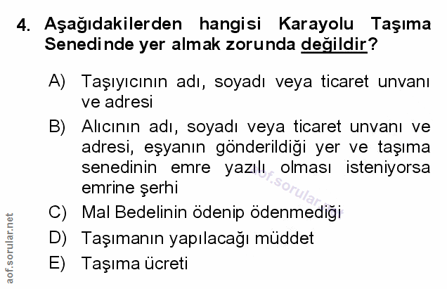 Soru 4
