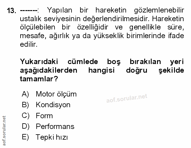 Soru 13
