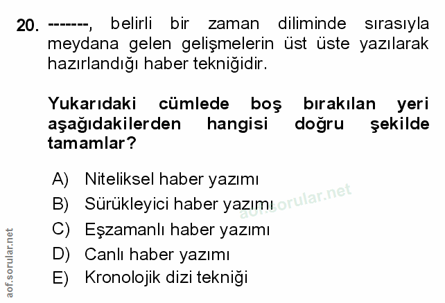 Soru 20