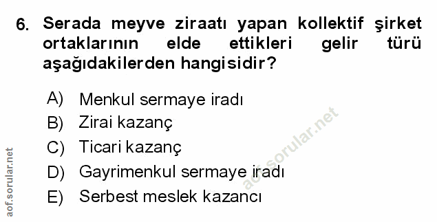 Soru 6