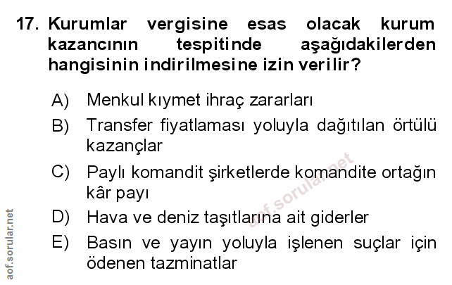 Soru 17